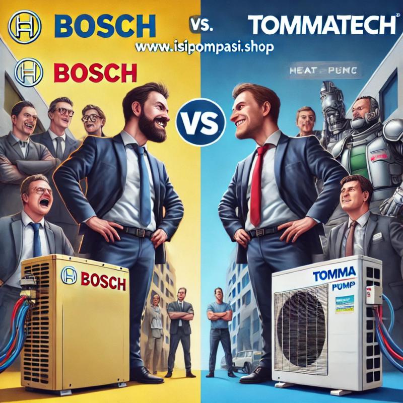 Bosch ısı pompası mı, TommaTech ısı pompası mı?