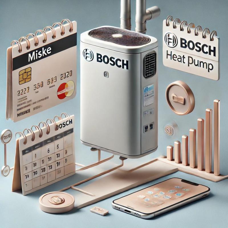 Bosch Isı Pompası Taksitle Alınabilir mi?