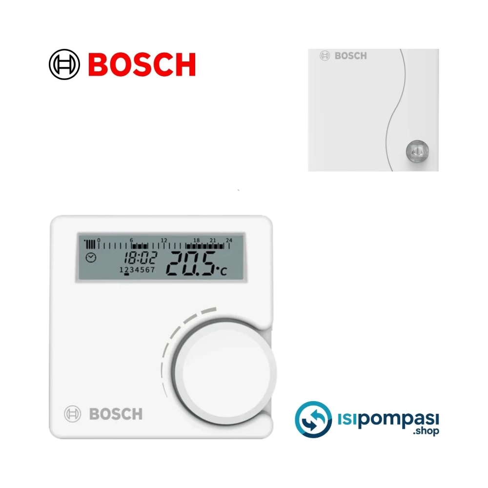 Bosch TR32RF* Kablosuz Ve Programlanabilir Oda Kumandası - Ücretsiz Sevk
