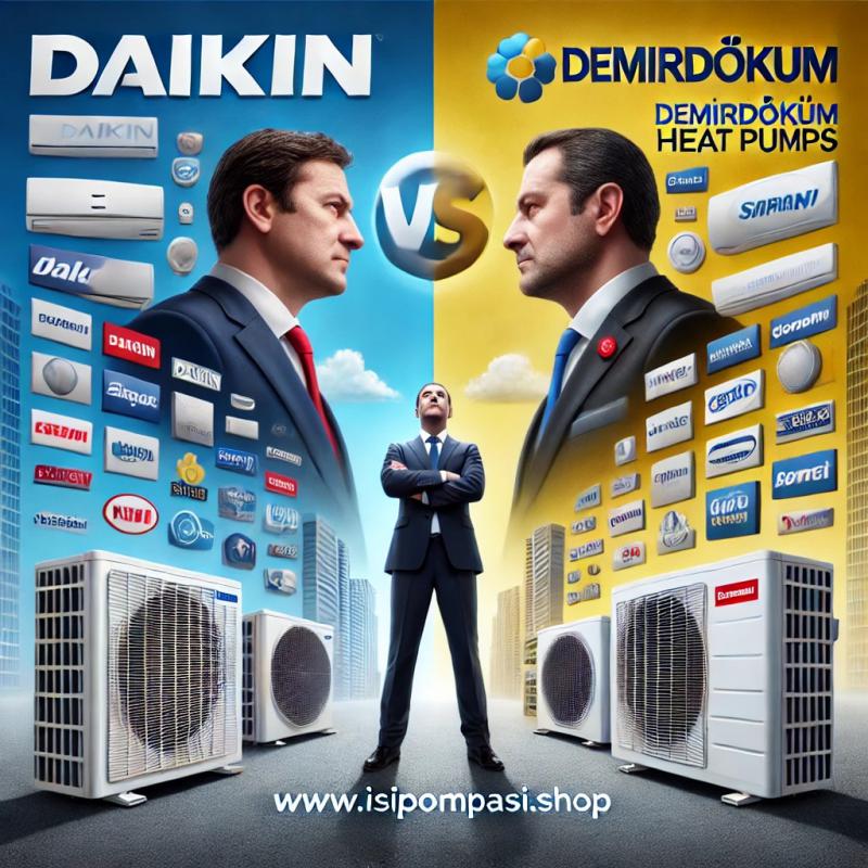 Daikin ısı pompası mı, Demirdöküm ısı pompası mı?