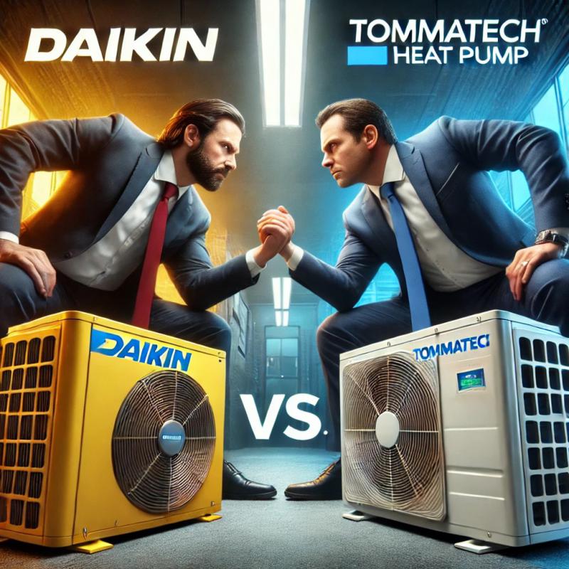 Daikin ısı pompası mı, TommaTech ısı pompası mı?