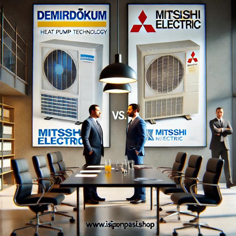 Demirdöküm ısı pompası mı, Mitsubishi Electric ısı pompası mı?