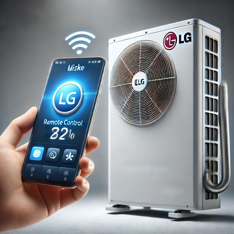 LG ısı pompaları uzaktan kontrol edilebilir mi?