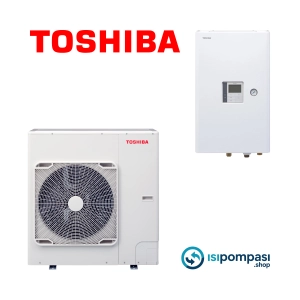 Toshiba Estia Isı Pompası 08 Kw  + 3 Kw Harici Isıtıcı