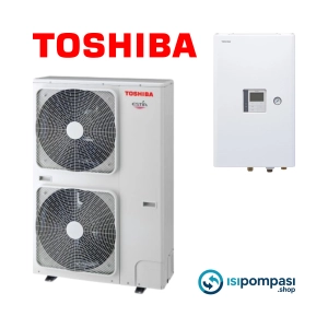 Toshiba Estia Isı Pompası 14 Kw  + 3 Kw Harici Isıtıcı